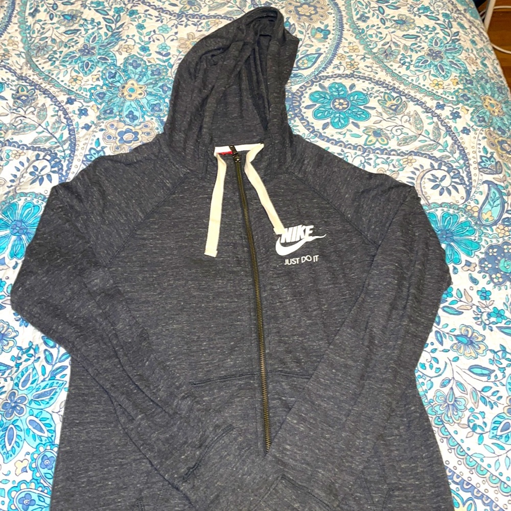 Nike zip up sweater